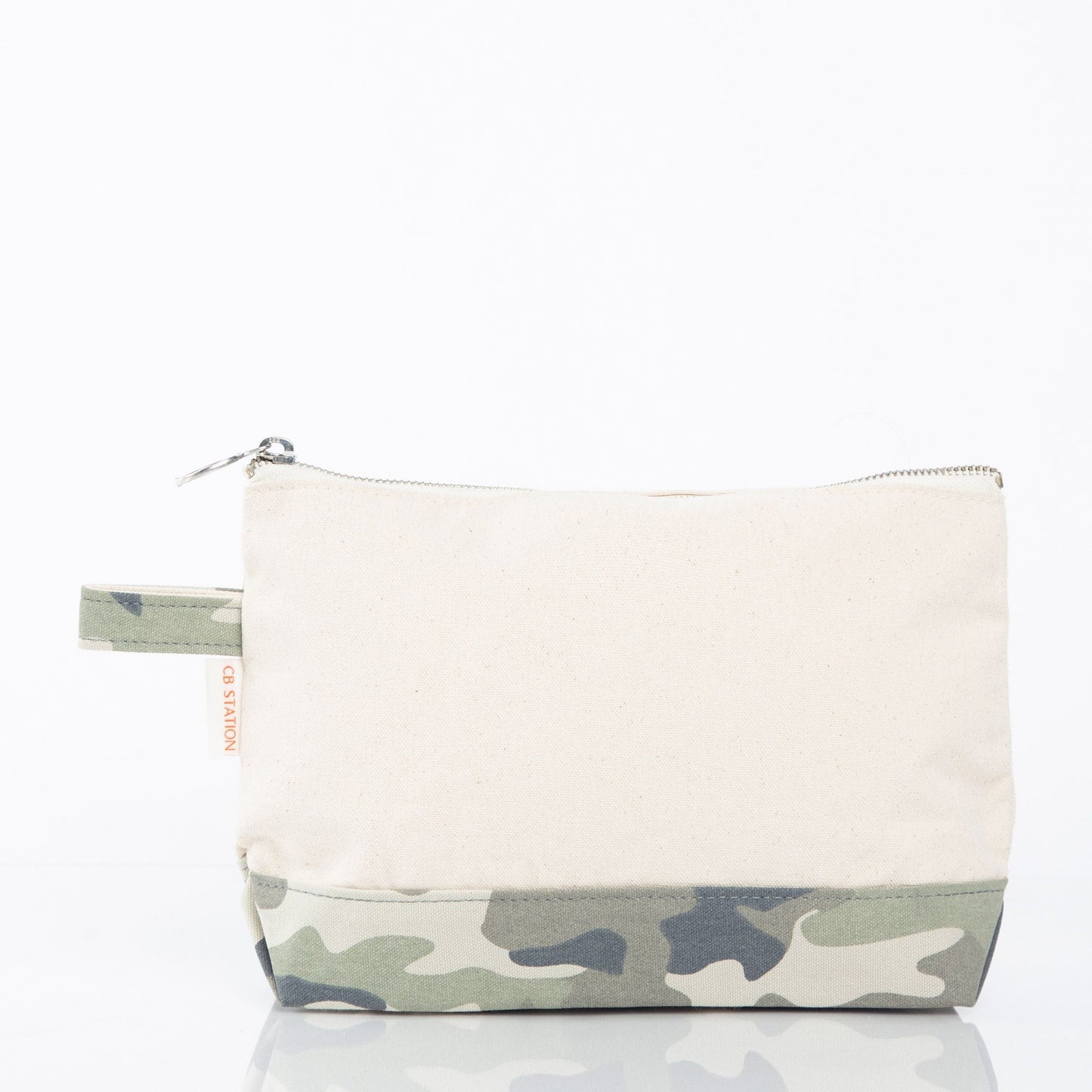 Canvas Zippered Make-Up Bag