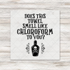Chloroform Towel Transfer
