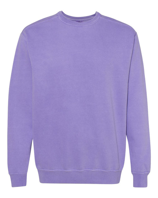 Comfort Colors Garment-Dyed Sweatshirt - Violet