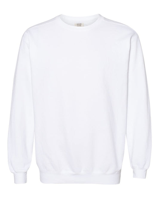 Comfort Colors Garment-Dyed Sweatshirt - White