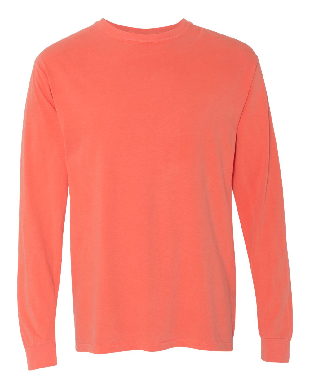 Comfort Colors Adult Heavyweight Long-Sleeve Tee - Bright Salmon