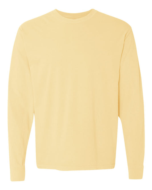 Comfort Colors Adult Heavyweight Long-Sleeve Tee - Butter