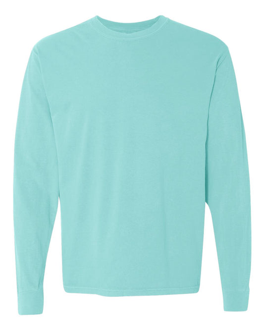 Comfort Colors Adult Heavyweight Long-Sleeve Tee - Chalky Mint