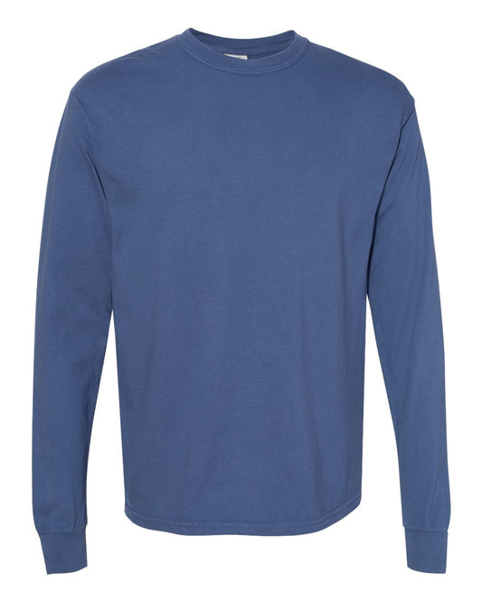 Comfort Colors Adult Heavyweight Long-Sleeve Tee - China Blue