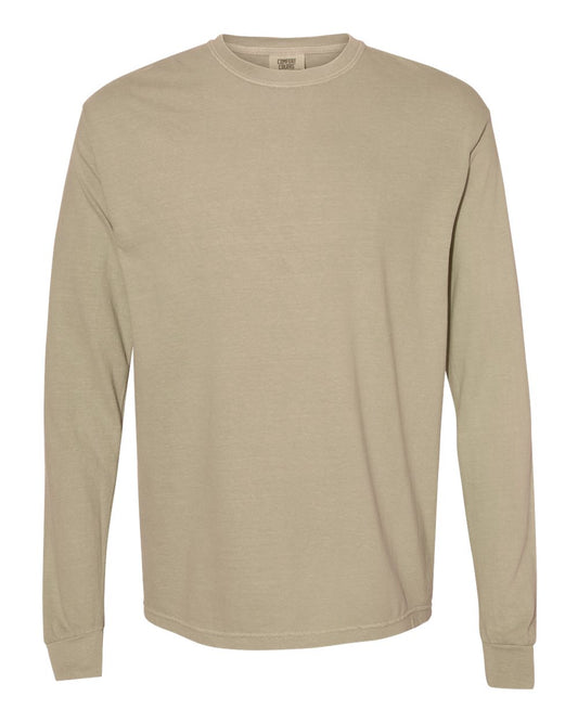 Comfort Colors Adult Heavyweight Long-Sleeve Tee - Khaki