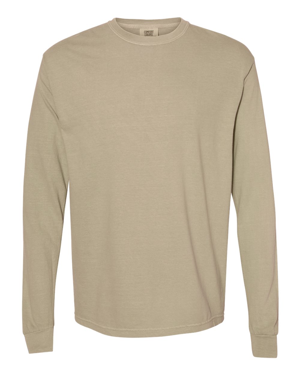 Comfort Colors Adult Heavyweight Long-Sleeve Tee - Khaki