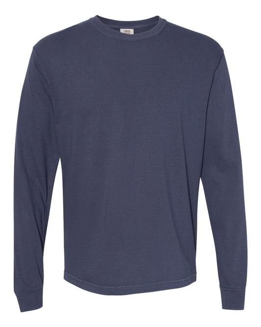 Comfort Colors Adult Heavyweight Long-Sleeve Tee - Navy