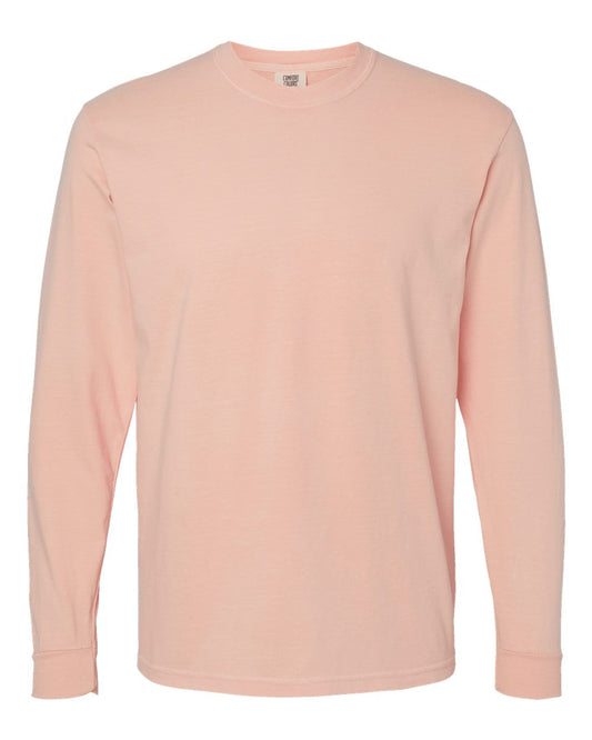 Comfort Colors Adult Heavyweight Long-Sleeve Tee - Peachy