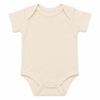 Fine Jersey Ribbed Knit Baby Onesie