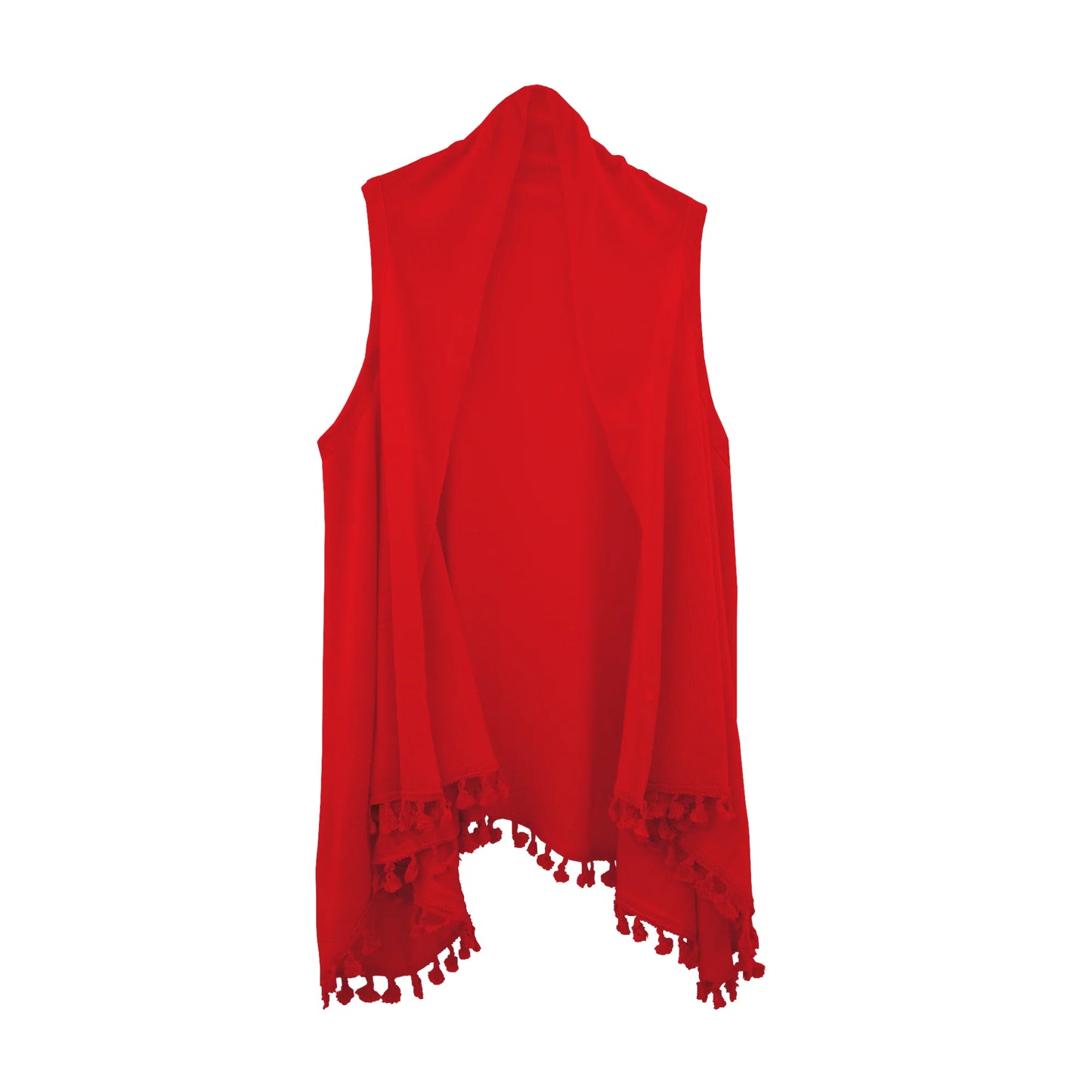 Knit Tassel Vest