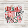 Cupids Favorite Nurse Mixed Media Transfer