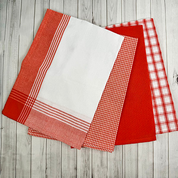 Orange Kitchen Towels