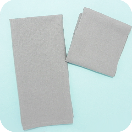 Solid Flat Weave Kitchen Towels