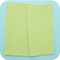 Solid Flat Weave Kitchen Towels