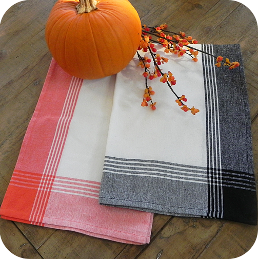 Halloween McLeod Stripe Kitchen Towels