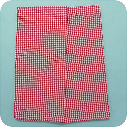 Red Mini-Check Kitchen Towels