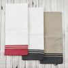 Wide Dobby Border Kitchen Towels