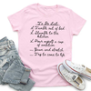 Dolly Parton 9 to 5 Lyrics DTF Transfer - T-SHIRT SIZE