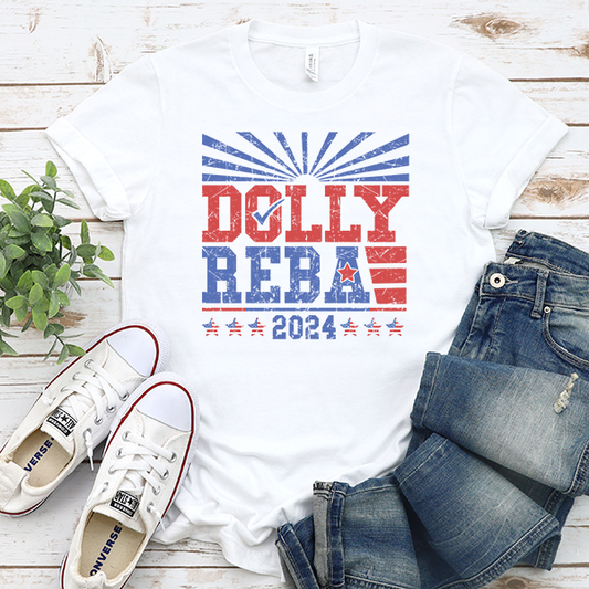 Dolly Reba 2024 DTF Transfer - T-SHIRT SIZE