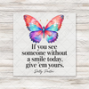 Dolly Parton Smile Transfer - T-SHIRT SIZE