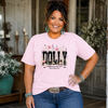 Dolly Wildflowers Transfer - T-SHIRT SIZE