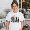 Dolly Wildflowers Transfer - T-SHIRT SIZE
