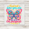 Dolly Find Out Who You Are Handpainted Look Transfer - T-SHIRT SIZE