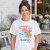 Dolly Rainbow Quote Transfer - T-SHIRT SIZE