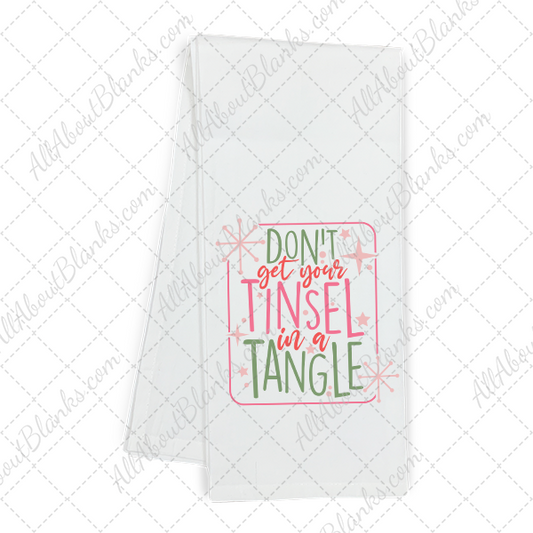 Don't Get Your Tinsel In A Tangle DTF Transfer