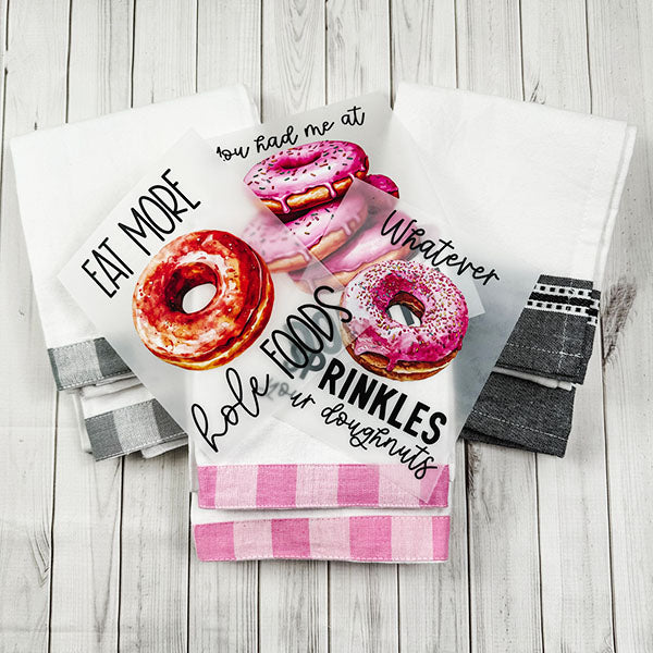 Donut Towels 6-Pack Creativity Set