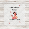 Door Dash Retro Housewife Transfer