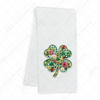Embroidered Patchwork Floral Shamrock Transfer