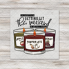 Fall Scented Candles - TOWEL DTF Transfer