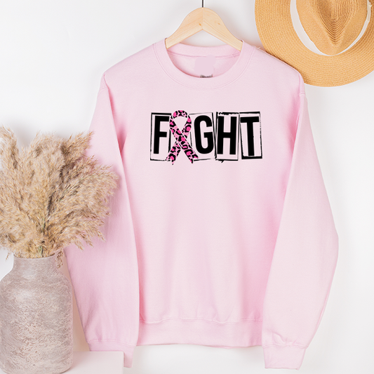 Fight Blocks DTF Transfer - T-SHIRT SIZE