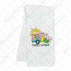 Flamingo Happy Camper Transfer - T-SHIRT SIZE
