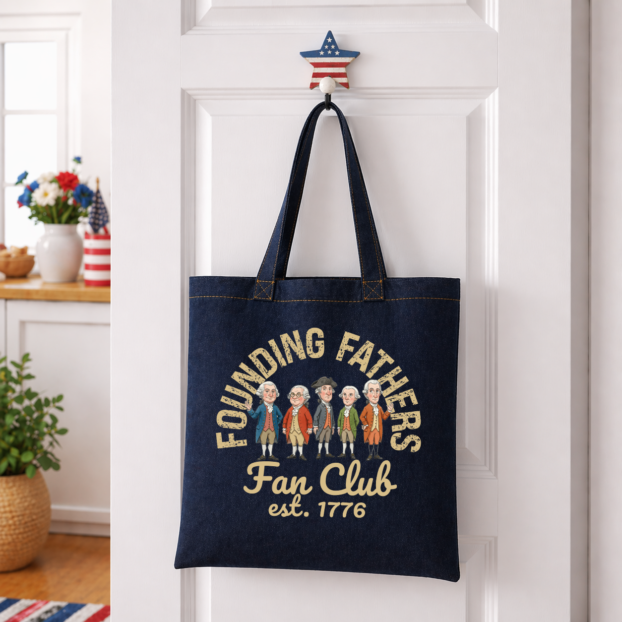 Founding Fathers Fan Club Transfer - T-SHIRT SIZE