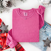 Comfort Colors Long-Sleeve Tee - Christmas Colors