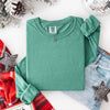 Comfort Colors Long-Sleeve Tee - Christmas Colors