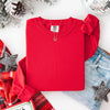 Comfort Colors Long-Sleeve Tee - Christmas Colors