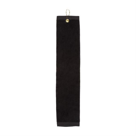 Velour Terry Golf Towel with Grommet