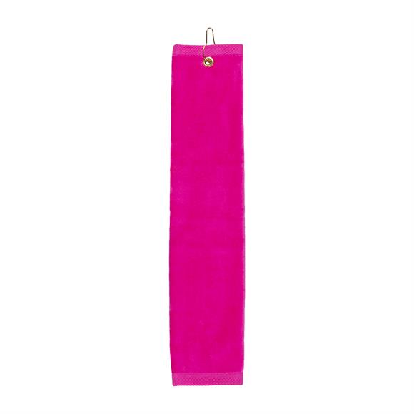 Velour Terry Golf Towel with Grommet