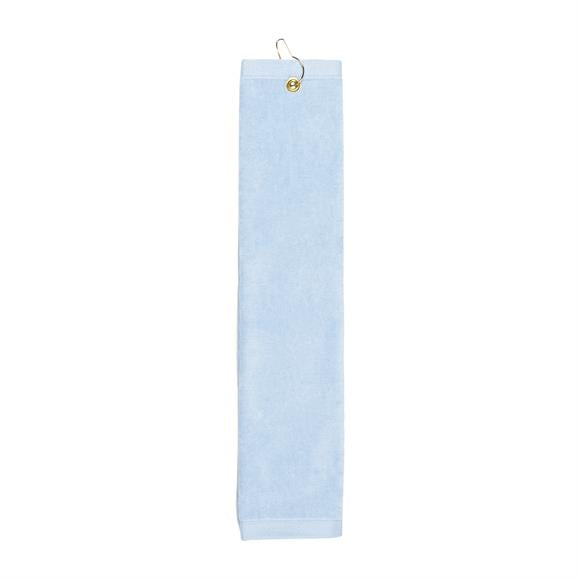 Velour Terry Golf Towel with Grommet