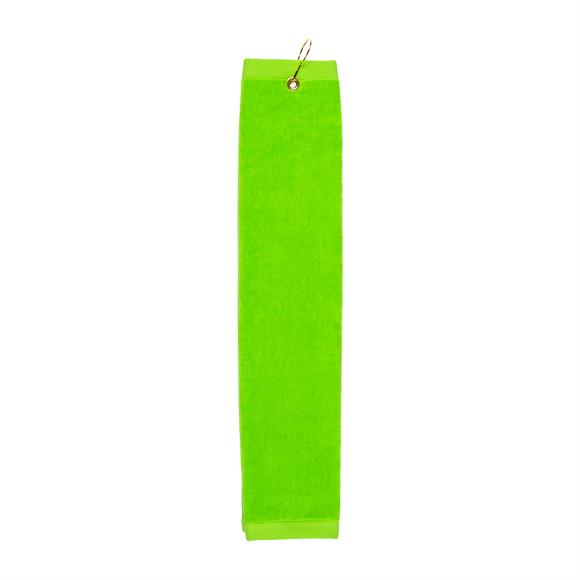 Velour Terry Golf Towel with Grommet