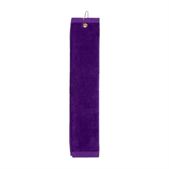 Velour Terry Golf Towel with Grommet