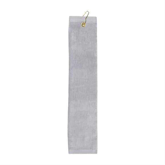 Velour Terry Golf Towel with Grommet