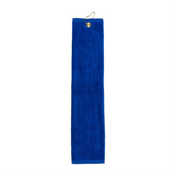 Velour Terry Golf Towel with Grommet