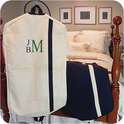 Heavy Canvas Garment Bag - Natural