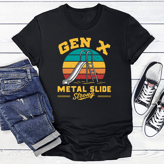 Gen X Metal Slide Strong T-Shirt Transfer