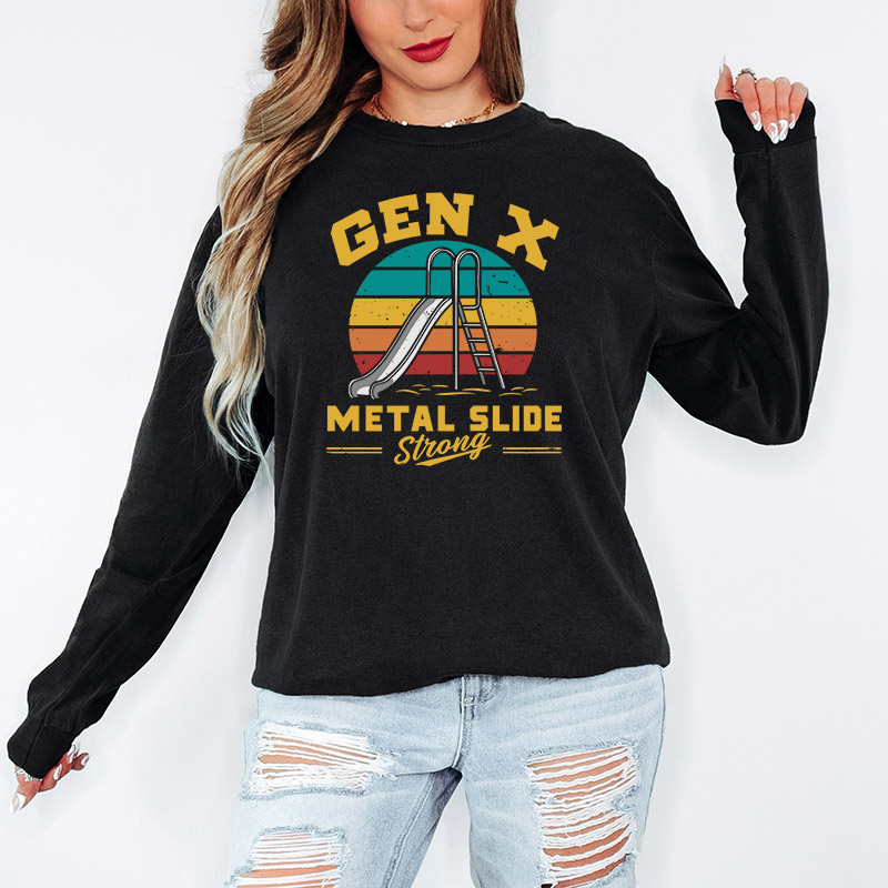 Gen X Metal Slide Strong T-Shirt Transfer