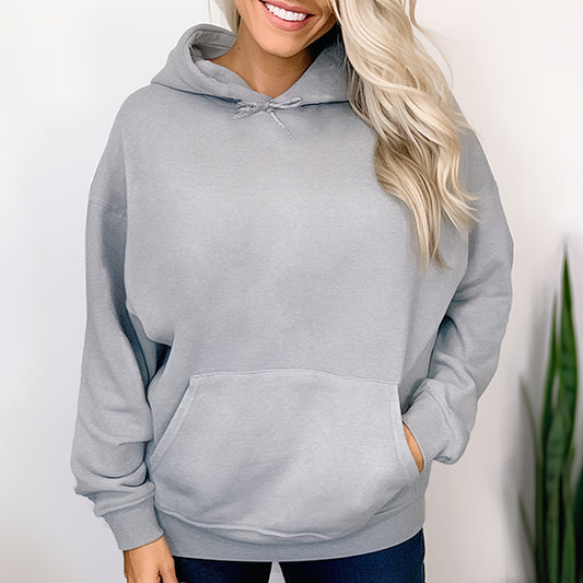 Gildan Softstyle Pullover Hoodie - Heather Grey